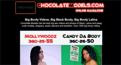 Desktop Screenshot of chocolatemodels.com